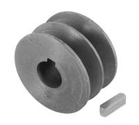 Puleggia in ghisa a doppia scanalatura tipo A per cinghia trapezoidale, accessorio per utensili elettrici, diametro 50-94 mm, varie dimensioni (58 x 30 x 19 mm)