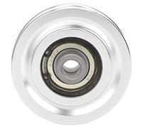 Puleggia in Lega di Alluminio, puleggia, puleggia Portatile per Allenamento della Forza per Accessori per Attrezzature per Il Fitness(Diametro 70 mm)