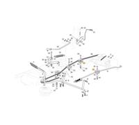 Puleggia in plastica ORIGINALE STIGA trattorino tagliaerba 1330m 125601612/0