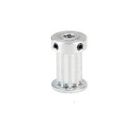 Puleggia inalluminio per cinghia di distribuzione, Puleggia dentata in alluminio 5M-12T for cinghia da 15-20 mm, foro 5-10, fessura 16-21(8 mm,1pcFor Belt Width-15 mm)