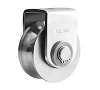 Puleggia liscia di rotolamento della ruota di U 54mm altezza di installazione 22mm spessore della ruota a forma di U rulli del cancello scorrevole