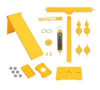Puleggia Meccanica Friction Experiment Set Per Kid 8+ Principi fisici e di attrito Insegnamento Puleggia Leva Esperimento Set
