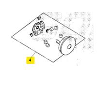 PULEGGIA MOBILE VARIATORE SYM SYMPHONY ST 125 2021 XL12WW-IT