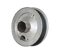 Puleggia per avvolgibili ottagono rullo ferro liscio, diametro 22 cm