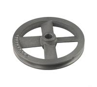Puleggia per cinghia del compressore d'aria, ruota conica a scanalatura singola per accessori per compressori, volano in metallo da 150 mm/190 mm con foro interno da 18-19 mm, 1 pezzo (B)