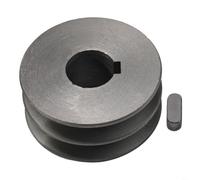 Puleggia per cinghia trapezoidale a doppia scanalatura in ghisa, tipo A, per utensili elettrici, trasmissione a cinghia, diverse dimensioni, ricambio resistente, vestibilità sicura per cinghie