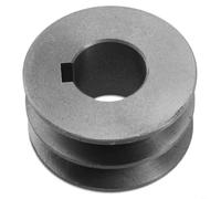 Puleggia per cinghia trapezoidale a doppia scanalatura in ghisa, tipo A, per utensili elettrici, trasmissione a cinghia, diverse dimensioni, ricambio resistente, vestibilità sicura per cinghie