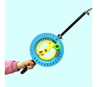 Puleggia per controllo delle corde dell'aquilone, per volo e pesca, uso in materiale ABS, garantisce un funzionamento affidabile nel tempo (ABS blu22 cm)