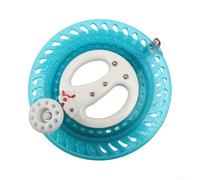 Puleggia per controllo delle corde dell'aquilone, per volo e pesca, uso in materiale ABS, garantisce un funzionamento affidabile nel tempo (blu, 22 cm)