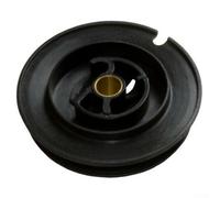 Puleggia per corda di avviamento rotore compatibile con seghe STIHL TS410 TS420 TS480i TS500i, nero, 1 pezzo