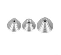 Puleggia per pagoda in alluminio con cinghia a V per perforatrici da banco, opzioni di velocità a 4/5 gradini (18 mm)