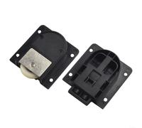 Puleggia per porta scorrevole con cuscinetti silenziosi e rotella su e giù per cassetti e armadietti (A)