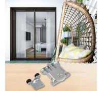 Puleggia per porta scorrevole con design a doppia molla per prestazioni migliora