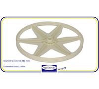 PULEGGIA PLASTICA CESTELLO/VASCA LAVATRICE CANDY 41021141 ORIGINALE