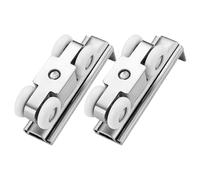 Puleggia ruota porta scorrevole - set di ruote scorrevoli | 2 pezzi Accessori resistenti all'usura silenziosa per la camera da letto per la camera da letto del guardaroba da cucina da cucina