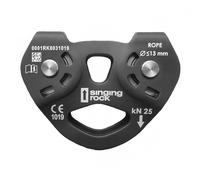 Puleggia Singing Rock Tandem Colore: nero