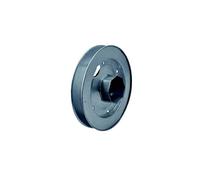 Puleggia tapparella ferro zincato Ø 20 cm per rullo da Ø 60 cm Ferro