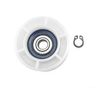 Puleggia tendicinghia 00632045 per lavatrice asciugatrice e condensatore, compatibile con Bosch, Siemens, Gaggenau, rullo in plastica per funzionamento silenzioso