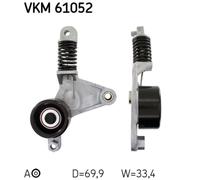 Puleggia tendicinghia, cinghia a V SKF VKM 61052