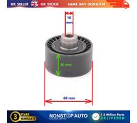Puleggia Tendicinghia V a Coste per Ford S-Max Edge, Cinghia Accessoria Idler