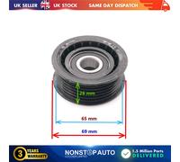 Puleggia Tenditore Cinghia Accessoria V Ribbed PE535 Per Ford Tourneo Transit