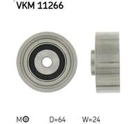 Puleggia tenditore, cinghia dentata SKF VKM 11266 per A6 C4 (4A2) 2.5 1995-1997