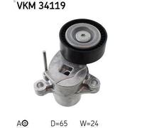 Puleggia tenditore, cinghia trapezoidale SKF VKM 34119 per FOCUS III 1 2017-2020