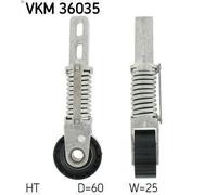 Puleggia tenditore, cinghia trapezoidale SKF VKM 36035 per MEGANE I 1.9 1999-
