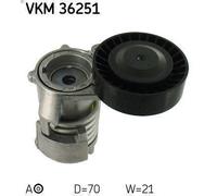 Puleggia tenditore, cinghia trapezoidale SKF VKM 36251 per V50 (545) 2 2010-2012