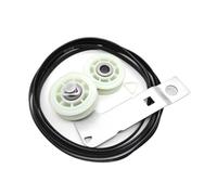 Puleggia tenditrice for cestello asciugatrice 661570 W10837240 279640, compatibile con Whirlpool, 661570VP 661570V