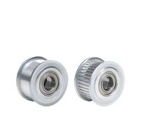 Puleggia tenditrice GT2 2GT 40 denti con cuscinetto for cinghia da 6/10 mm, parti for stampante 3D, 1 pezzo(Bore 8mm-With Teeth,11mm)