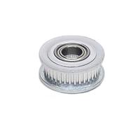 Puleggia tenditrice sincrona da 1 pz 2GT 20 denti, foro 3,0 mm 4 mm 5 mm, con doppio cuscinetto laterale, for larghezza cinghia dentata 7 mm 11 mm(2GT20 Toothed 11mm,4mm)