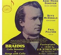 Pulford & Mcdonald - Brahms: Cello sonatas and Songs with Cello