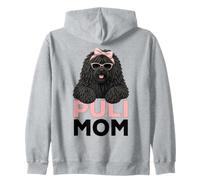 Puli Mom - Occhiali da Sole con Fiocco Rosa Felpa con Cappuccio