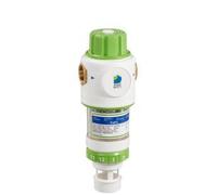 PULIFIL Filtro autopulente semi-automatico con datario 3/4 FT010 Filtro robusto e compatto con sistema di spazzolatura della cartuccia filtrante e scarico dello sporco in un'unica manovra.
