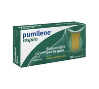 Pulimilene Respiro Caramelle Balsamiche per la gola Menta e Mandarino