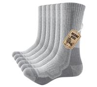 PULIOU Calze in lana merino Calze termiche Uomo Donna,3 paia