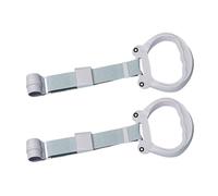 Pulisci anelli per Play Pen, baby pull anelli per il box,2x Assistant Crib Crib Pull Anelli | Giocattoli per esercizi, attività di sostentamento del letto di sicurezza per lo sviluppo delle competenze