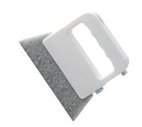 Pulisci Binari Per Finestre - Spazzola Portatile Per La Pulizia Delle Scanalature Con Raschietto 13,5x11,2x1 Cm, Strumento Domestico Multiuso Per Binari Di Finestre, Guide Di Porte Scorrevoli, Fessure