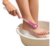 Pulisci Dita Piedi Pulitore per Piede con Manico Lungo per Facile | Spazzola per Pulizia Tra Le Dita con Manico Lungo Per Unghie, Crepe, Fessure, Pelle Morta, Anziani E Adulti Disab