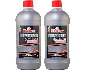 Pulisci Fughe tra Piastrelle, Pavimento Interno ed Esterno, da Diluire, 1L (Confezione da 2)