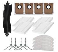 Pulisci i pasticci senza sforzo con il nostro kit completo con una spazzola principale e molteplici pratici panni per la pulizia