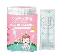 Pulisci la bocca per , pulisci la lingua per baby gaze - 30 pezzi per la pulizia della lingua, garza flessibile e delicata, pulisci le gengive orali comodo e portatile