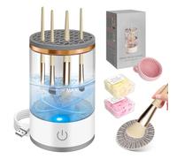 Pulisci Pennelli Make Up, Lava Pennelli Make Up Elettrico, Pulitore Pennelli Trucco Pulizia Rapida, USB Pulizia Pennelli Make Up, Adatto a Tutti i Tipi di Pennello