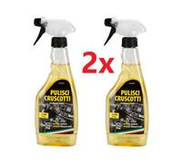 Pulisci Pulizia Cruscotto Elimina Odori Interni Auto Ravviva Superfici Lucido 2x