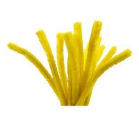 Pulisci tubi, spessore 15 mm, L: 30 cm, giallo, 15 pezzi