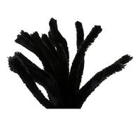 Pulisci tubi, spessore 15 mm, lunghezza 30 cm, colore nero, 15 pezzi