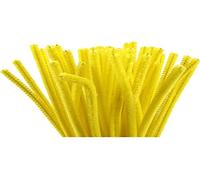 Pulisci tubi, spessore 6 mm, L: 30 cm, giallo, 50 pezzi