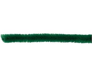 Pulisci tubi, spessore 6 mm, lunghezza 30 cm, verde scuro, 50 pezzi