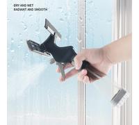 Pulisci vetri, tergivetro, flacone spray, spazzola leggera, pulizia vetri per